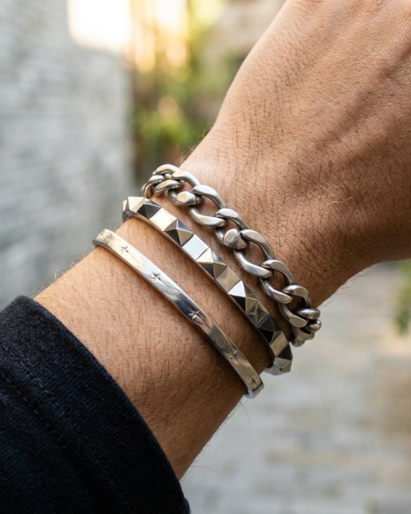 Strobe Cuban Bracelet