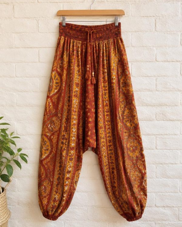 Flowy Paisley Pants