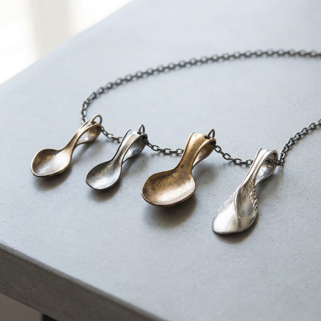 Twisted Spoon Pendant
